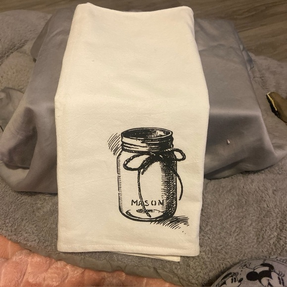 COPY - Mason Jar Tea Towel New without tags - Picture 3 of 3